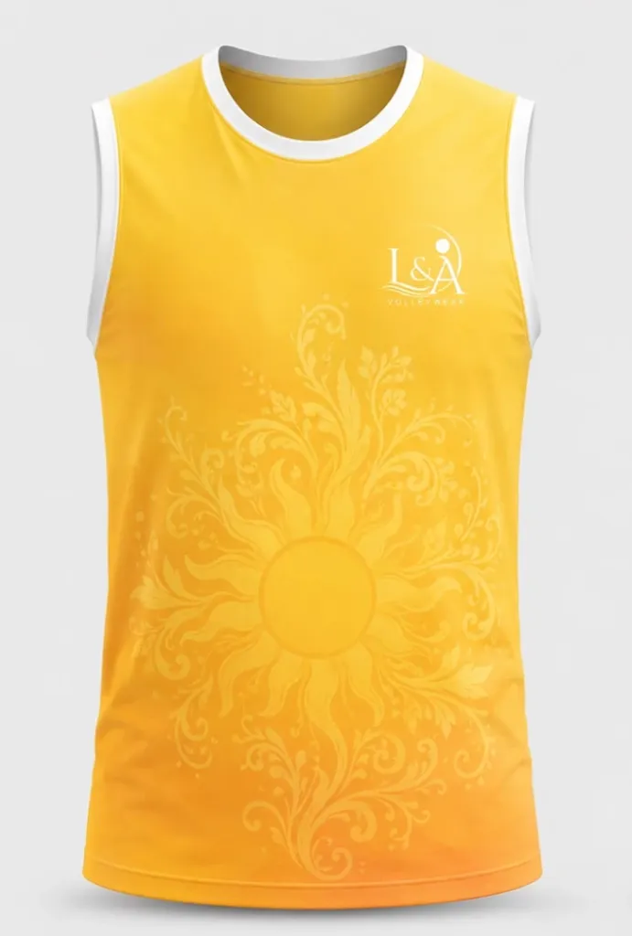 Men's volleyball tank top - Summer collection - Sun
