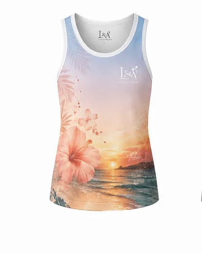 Damen-Volleyballtanktop - Sommerkollektion - Strand