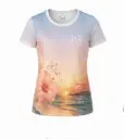 Damen-Volleyballtrikot - Sommerkollektion - Strand